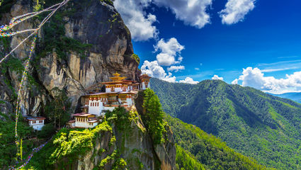 Bhutan och Nepal